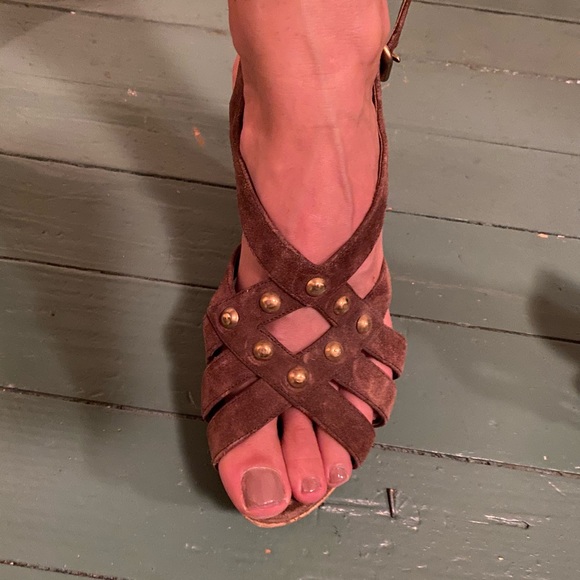 Prada platform sandal -brown - Picture 3 of 6